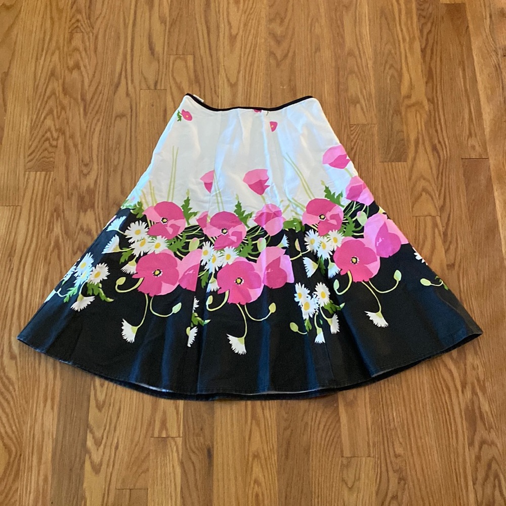 Floral Midi Skirt